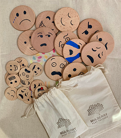 Feelings Faces are a therapeutic resource designed to support children with expressing & exploring their feelings.